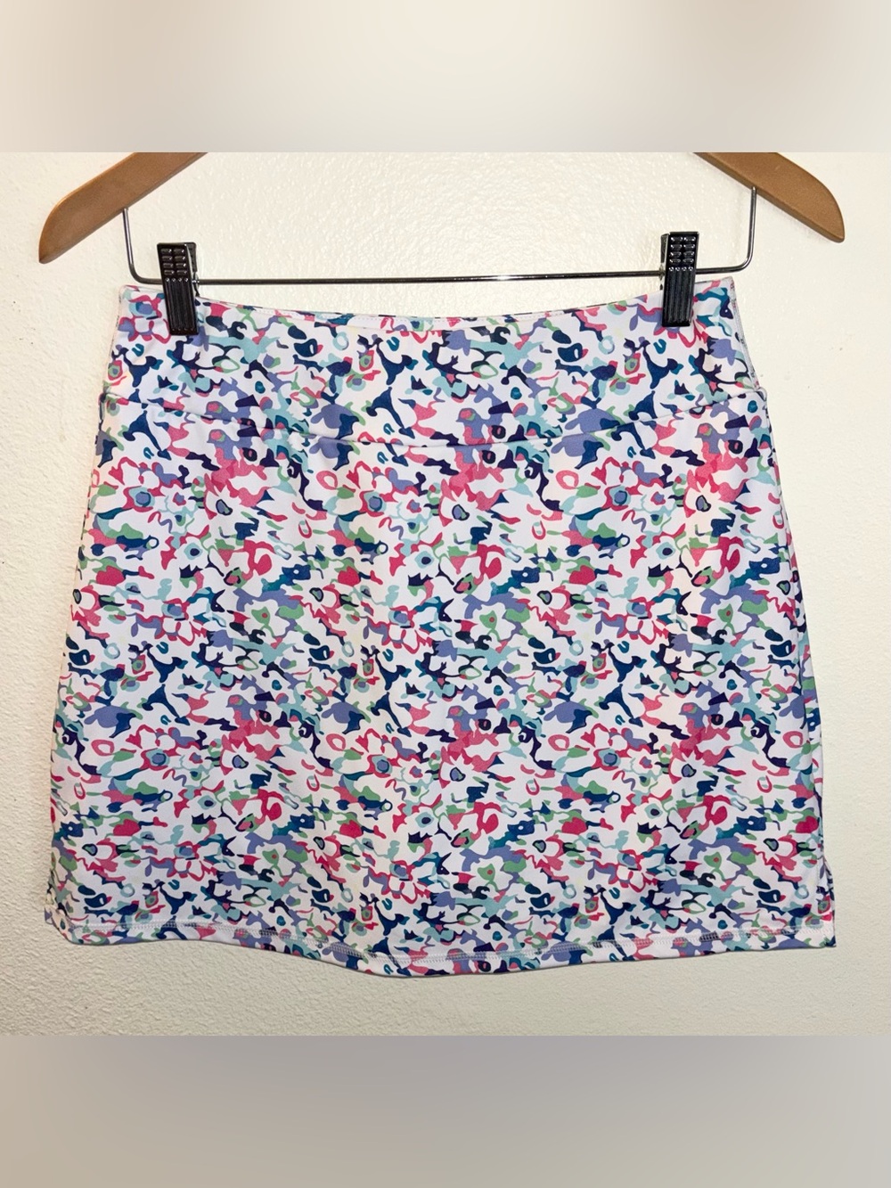 LouKeith Pastel Athletic Tennis Skirt Skort Pickleball Golf Medium M Pink Blue